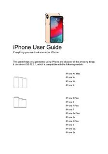 Apple iPhone 6 manual. Smartphone Instructions.